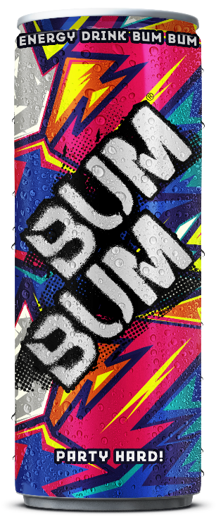 BUM BUM Energy Drink Classic can